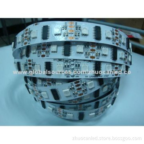 Digital LPD8806 RGB LED Flexible Light Strip, 5 Meters, DC5V Input, IP67 Waterproof